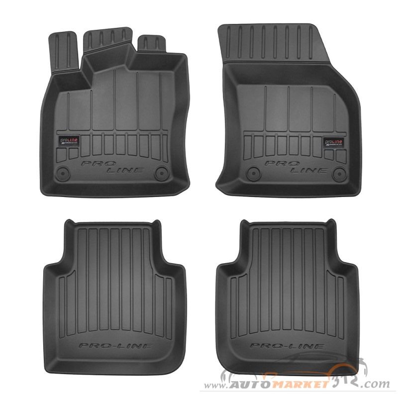 3D Πατάκια Σκαφάκια Αυτοκινήτου ProLine Frogum Skoda Kodiaq (2016-)