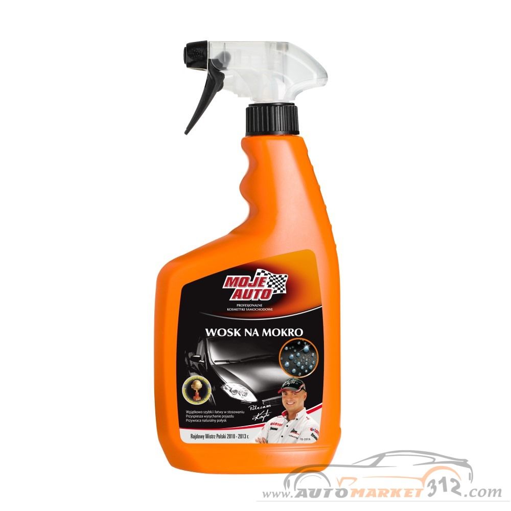 WET WAX Κερί σε σπρέι γρήγορης εφαρμογής Moje Auto 750ml