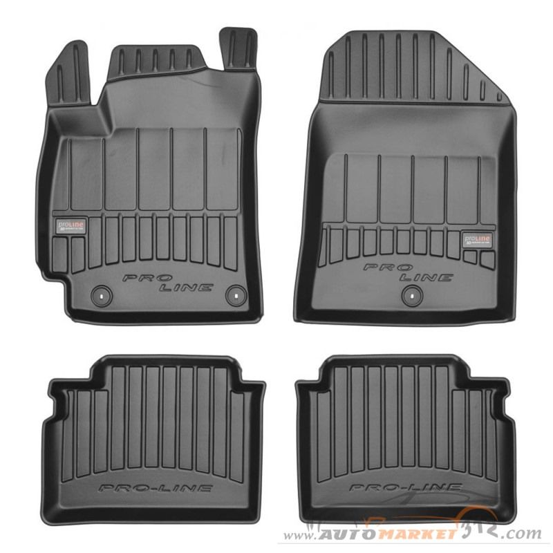 3D Πατάκια Σκαφάκια Αυτοκινήτου ProLine Frogum Hyundai Elantra V (2010-2016)