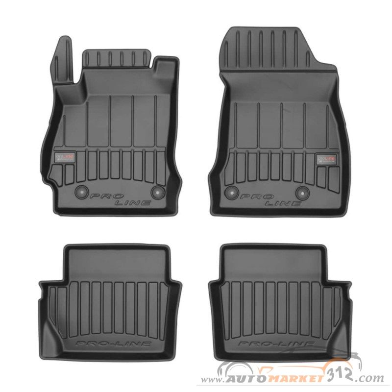 3D Оригинални Гумени Стелки ProLine Frogum Mazda 2 (2007-2014)