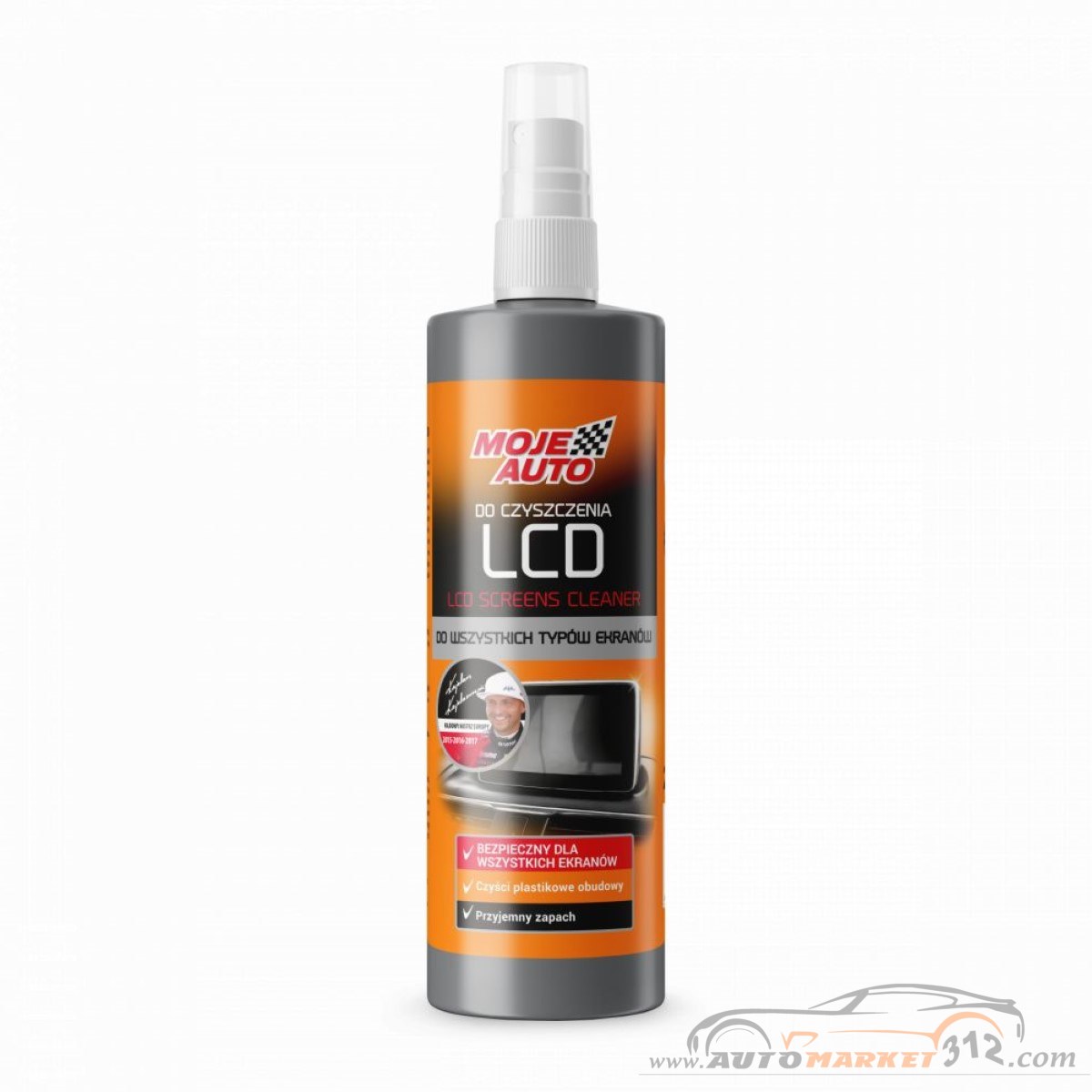 Καθαριστικό οθονών Moje Auto LCD 200ml