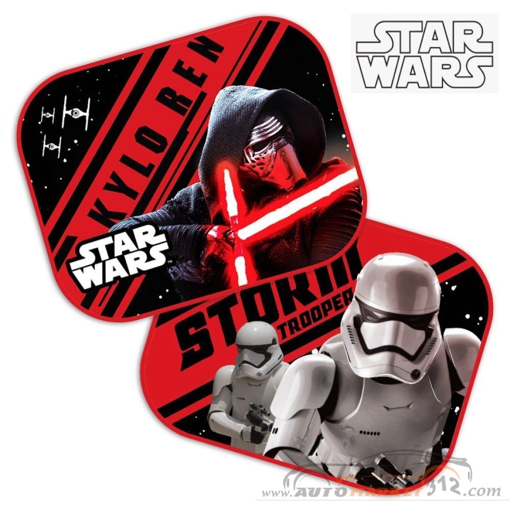Странични Сенници за автомобил Star Wars First Order 2бр.