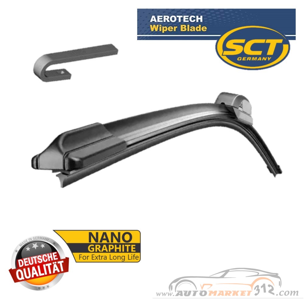 Υαλοκαθαριστήρας Αυτοκινήτου 18inch 450mm SCT AEROTECH Flat 9442 1τμχ.