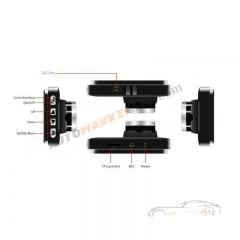 Видеорегистратор,DVR Full HD камера Q2 Vehicle Black box_3