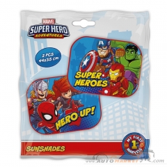 Ηλιοπροστασίες αυτοκινήτου πλαινές Marvel Super Heroes 2τμχ._3