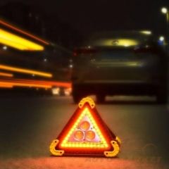 LED επαναφορτιζόμενο τρίγωνο ασφαλείας αυτοκινήτου_2